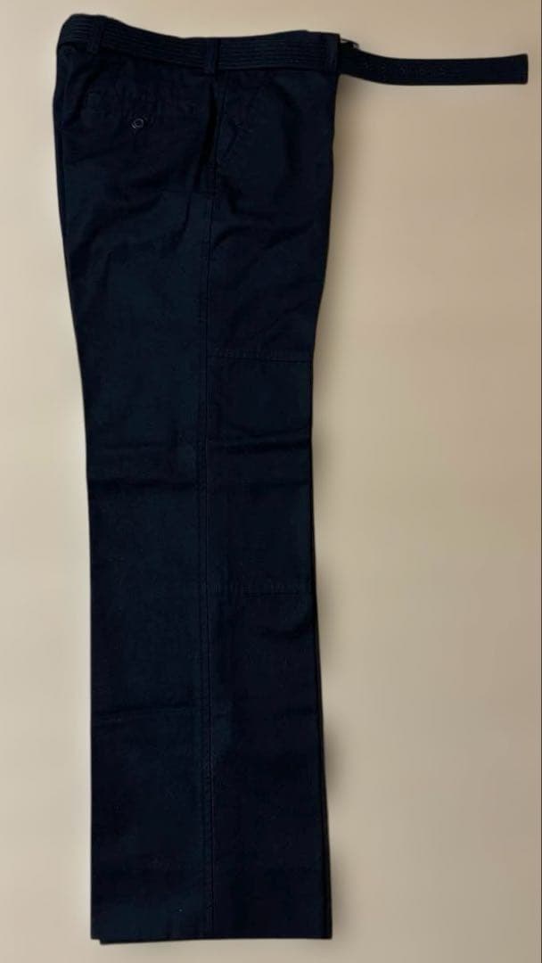 ISSEY MIYAKE MEN サイズ３　綿100% ブラック スラックス