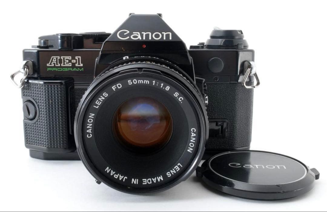 美品 Canon AE-1 Program + FD 50mm F1.8 S.C