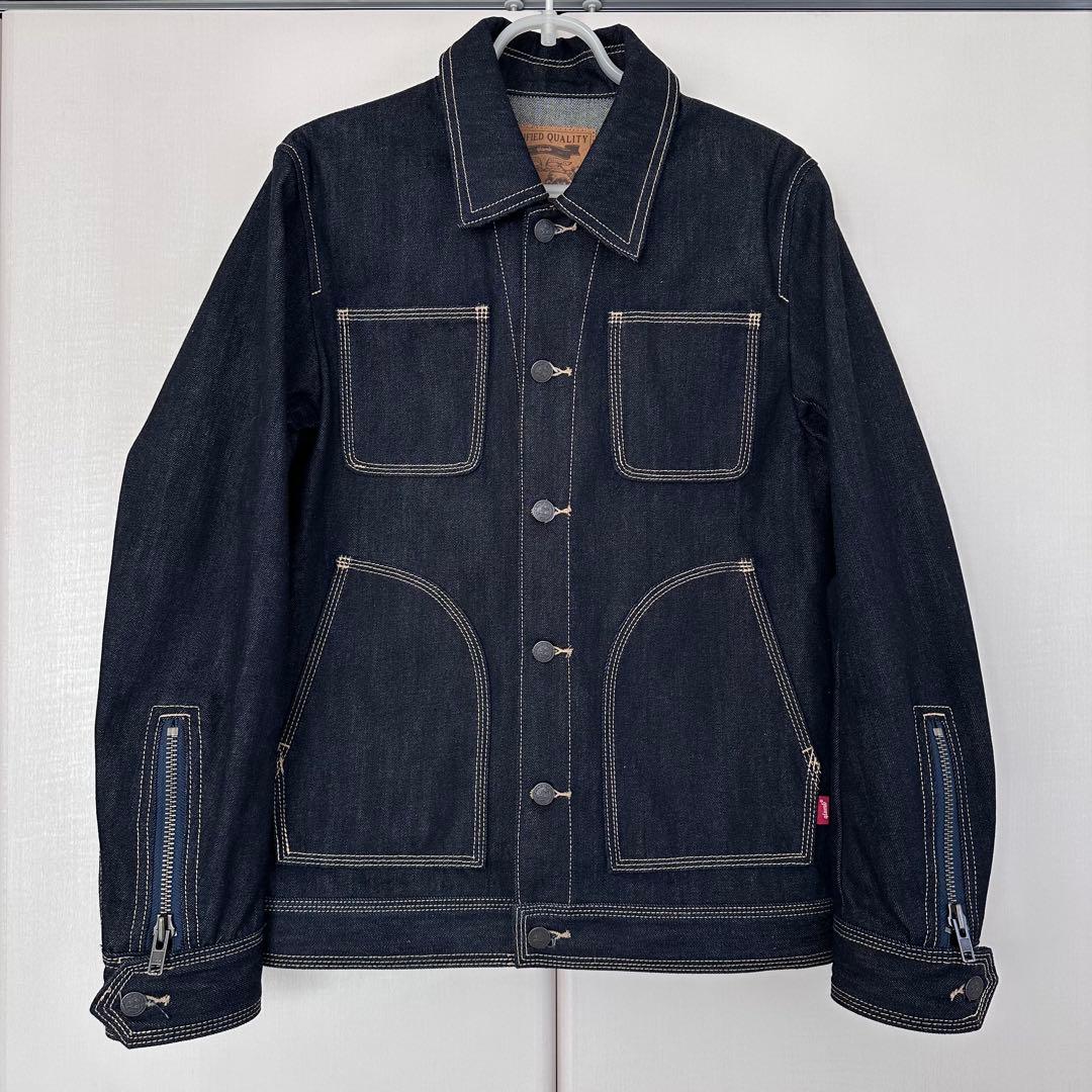 人気 glamb グラム モーターサイクルデニムジャケット S インディゴ