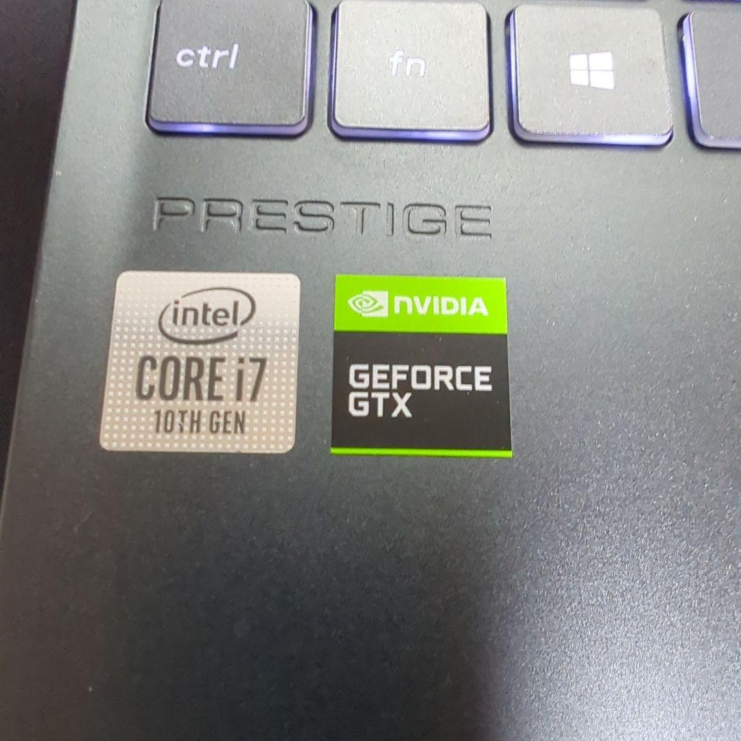 S*6様 MSI Prestige 14 A10SC i7GTX1650 SSD