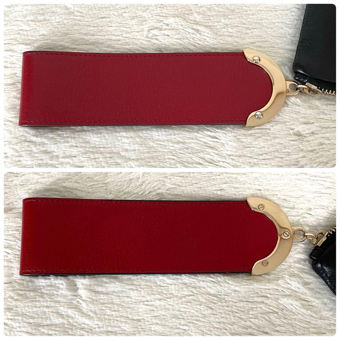 美品⭐️ANYA HINDMARCH SEYMOUR ZIP TOP POUCH