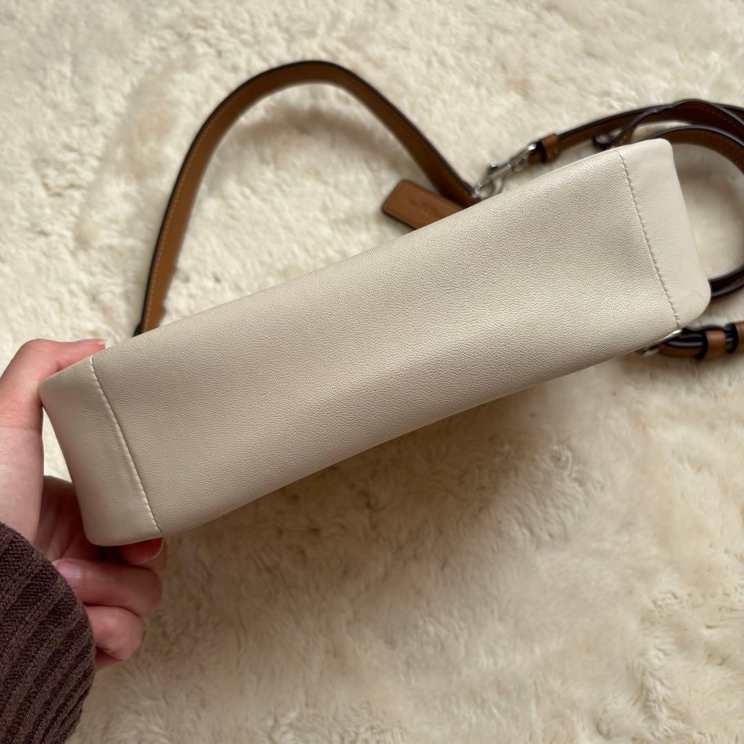 【極美品】 COACH 2way ハンドバッグ フローラル テリ 1330