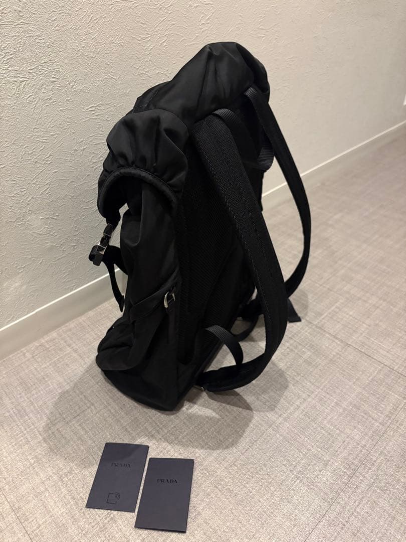 c*r様 PRADA リュック バックパック 黒2VZ062 男女兼用