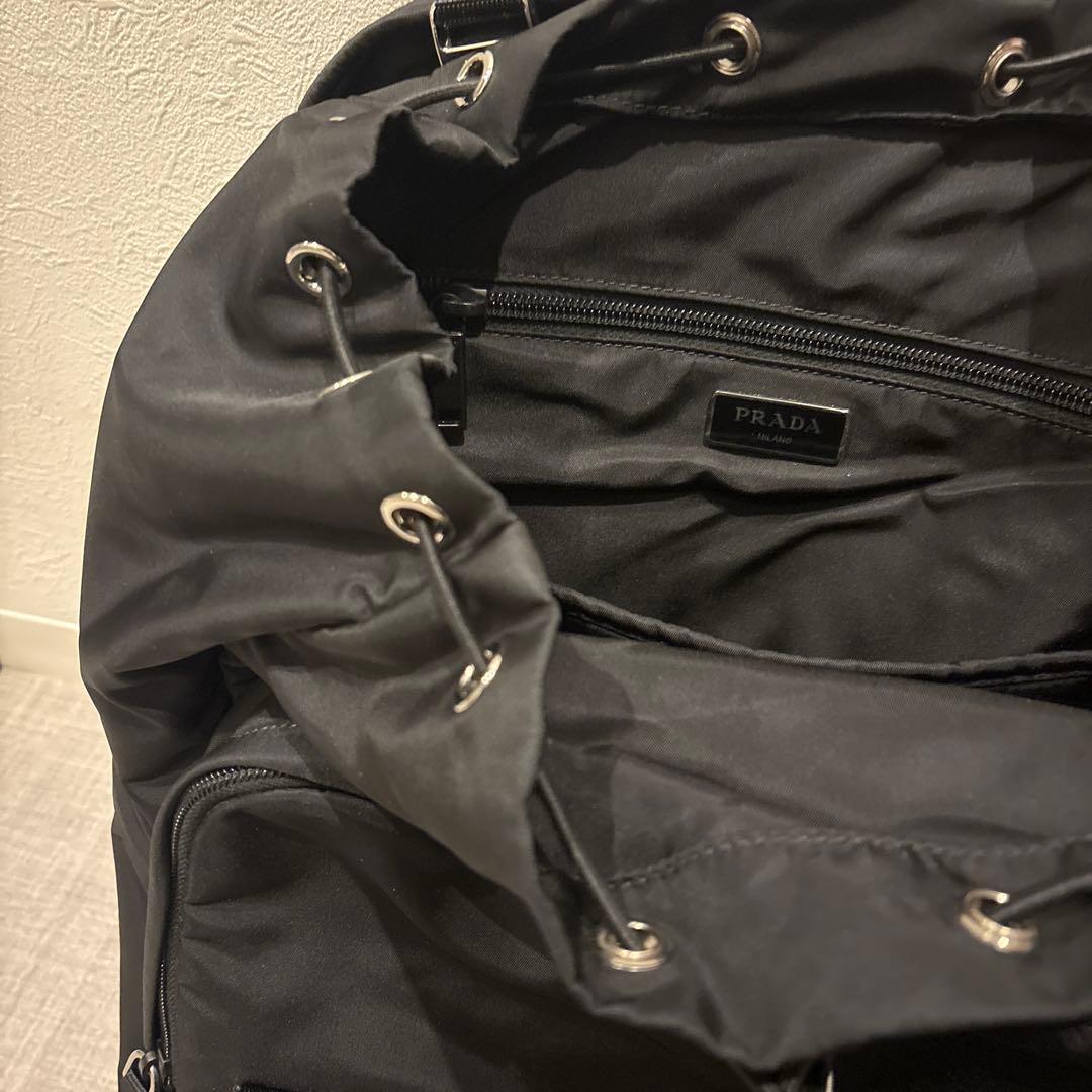 c*r様 PRADA リュック バックパック 黒2VZ062 男女兼用