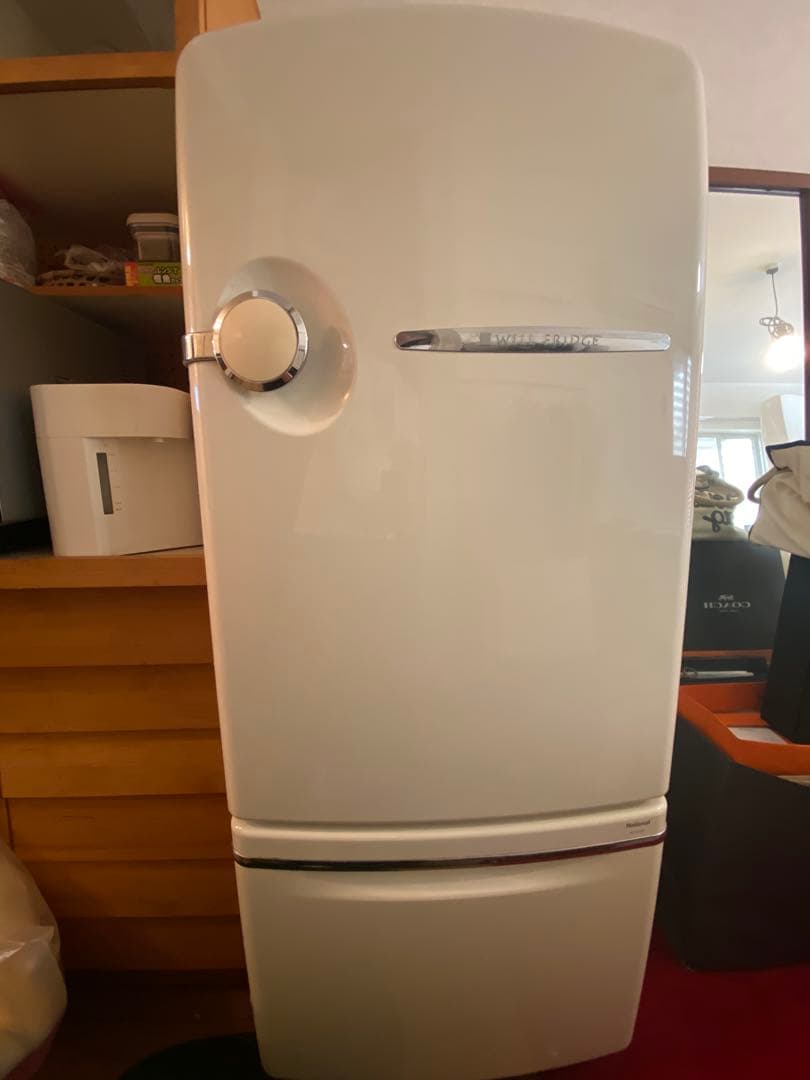 冷蔵庫　レトロ　Will FRIDGE ナショナル2ドア