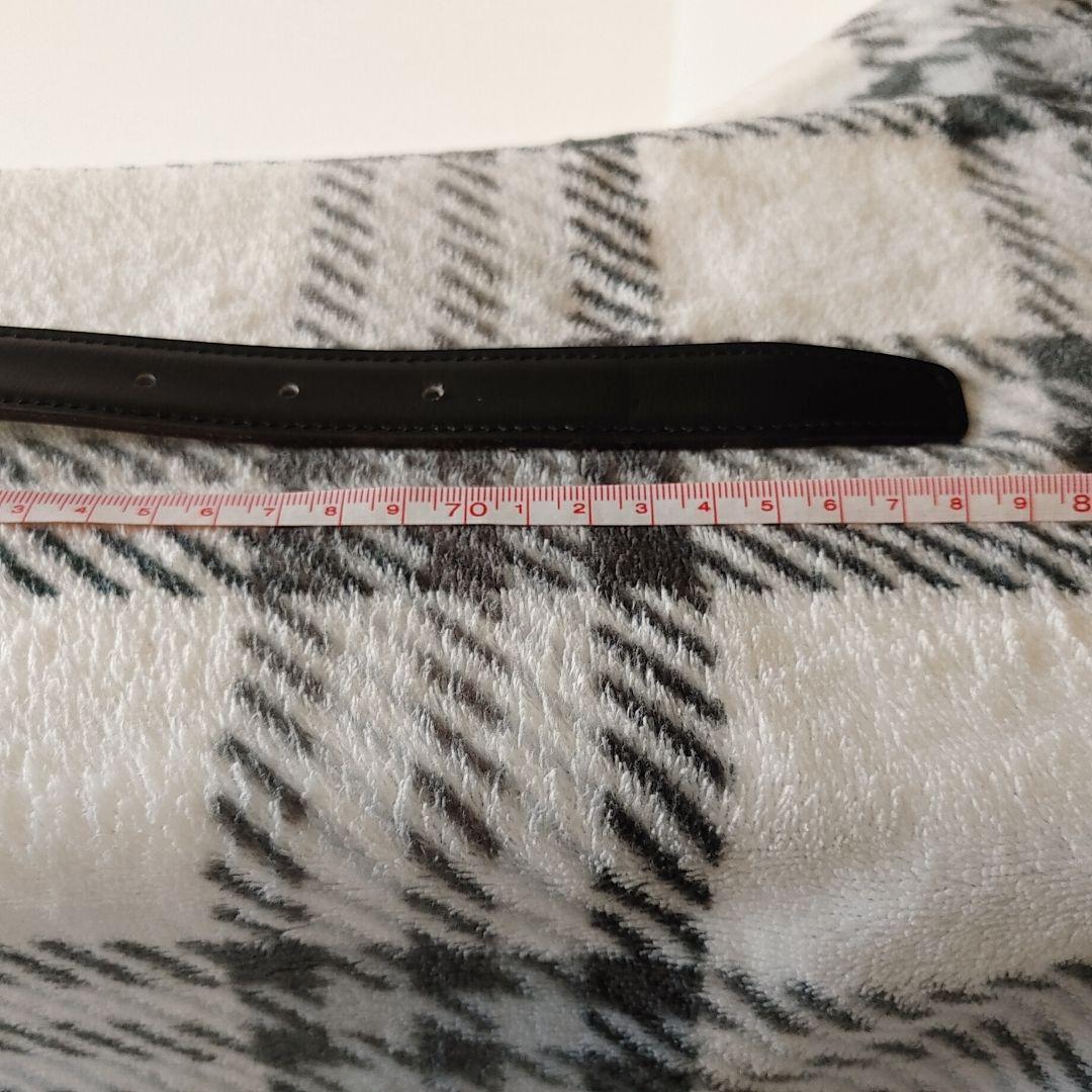 美品【HERMES】Hバックル　レザーベルト　ブラック×シルバー