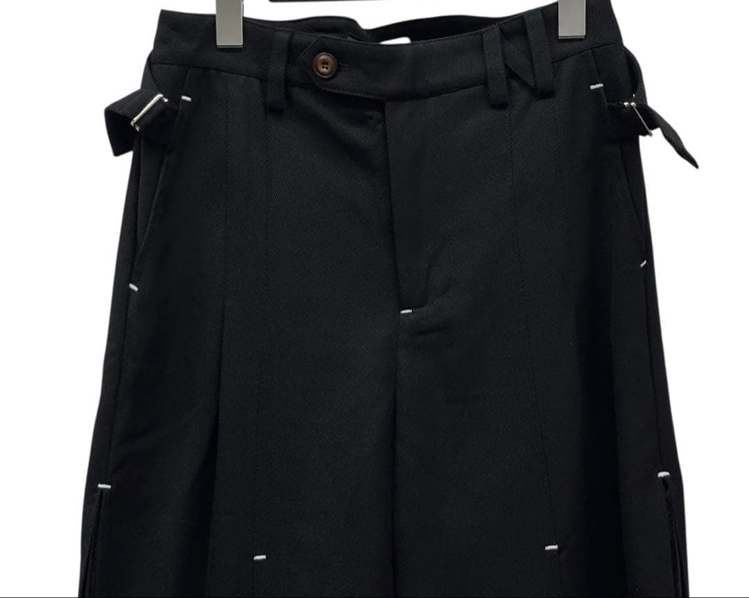 NULLUS 24AW WOOLBLENDTAILORED TROUSERパンツ