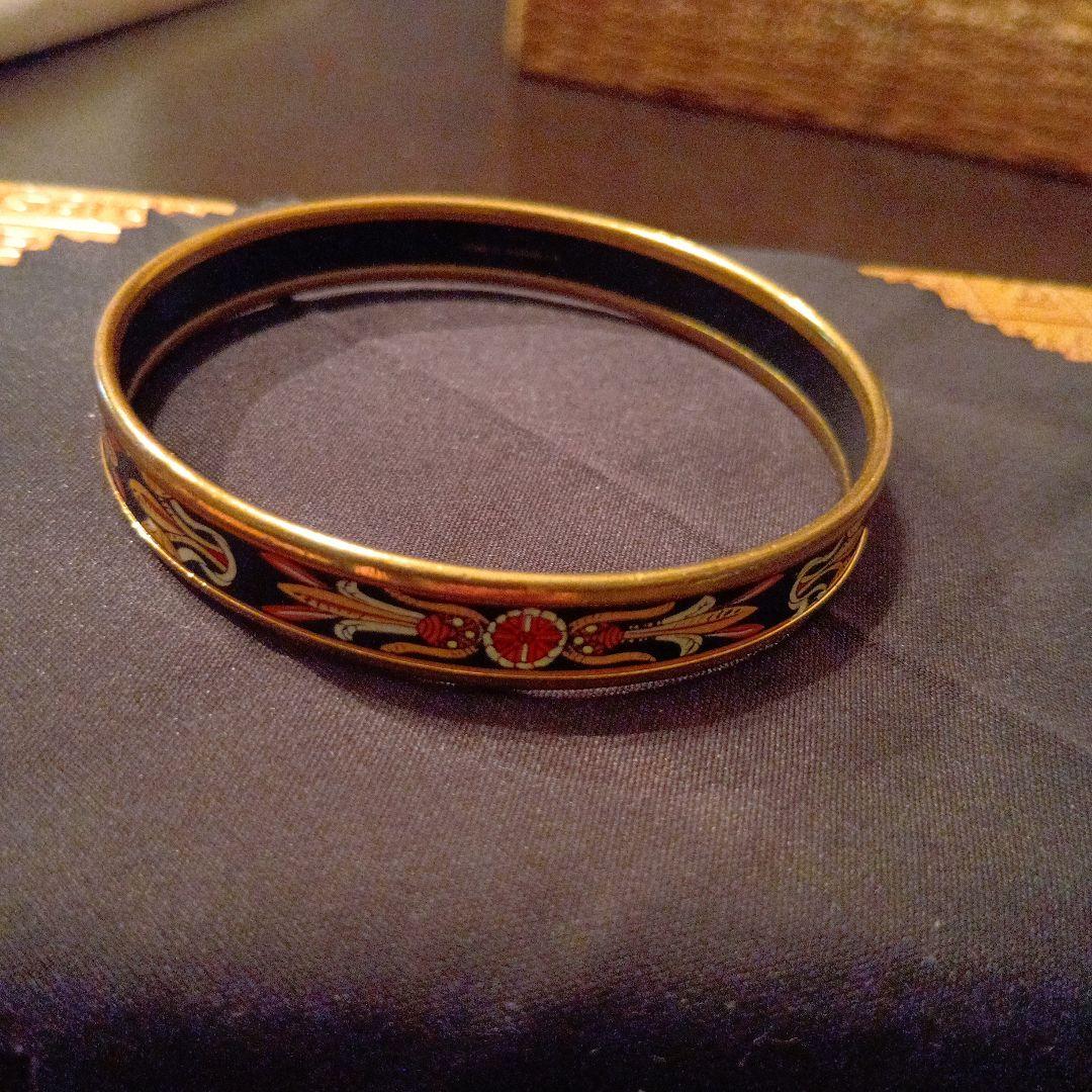 HERMES エマイユ バングル