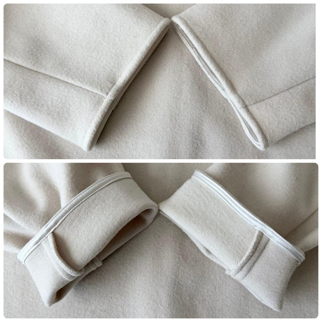 yori 2024AW ダブルクロスTeeブラウス 長袖 プルオーバー キナリ