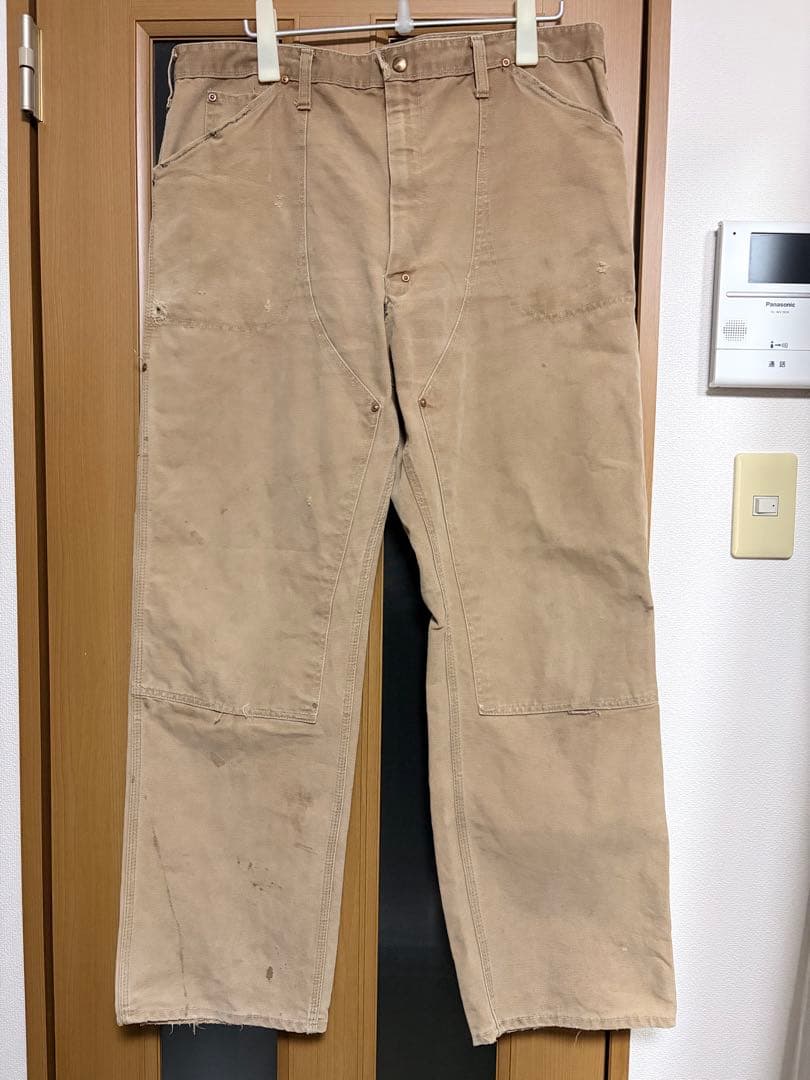 70年代 カーハート ダブルニー ペインター パンツ