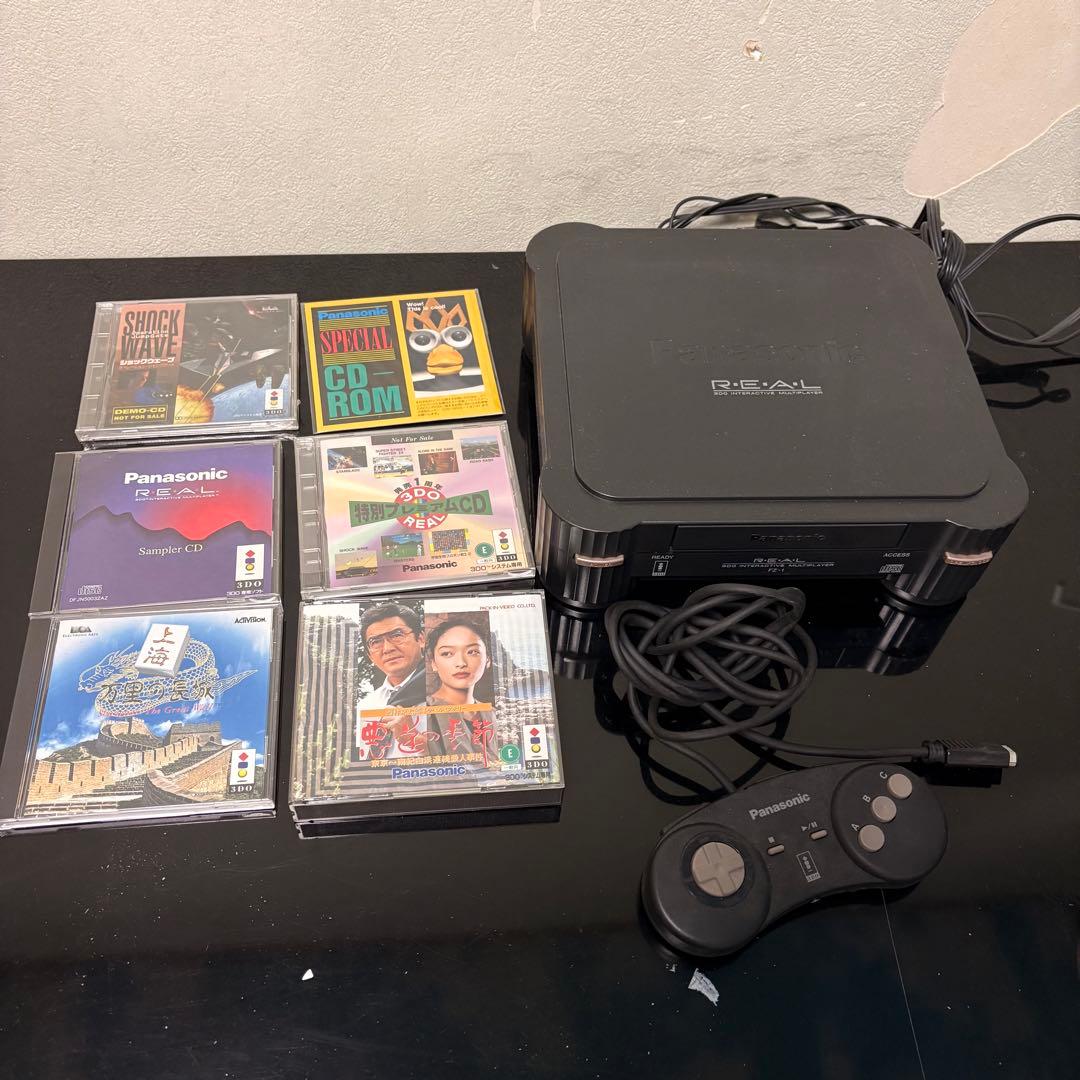 【動作ok】3DO real 本体+ソフトセット