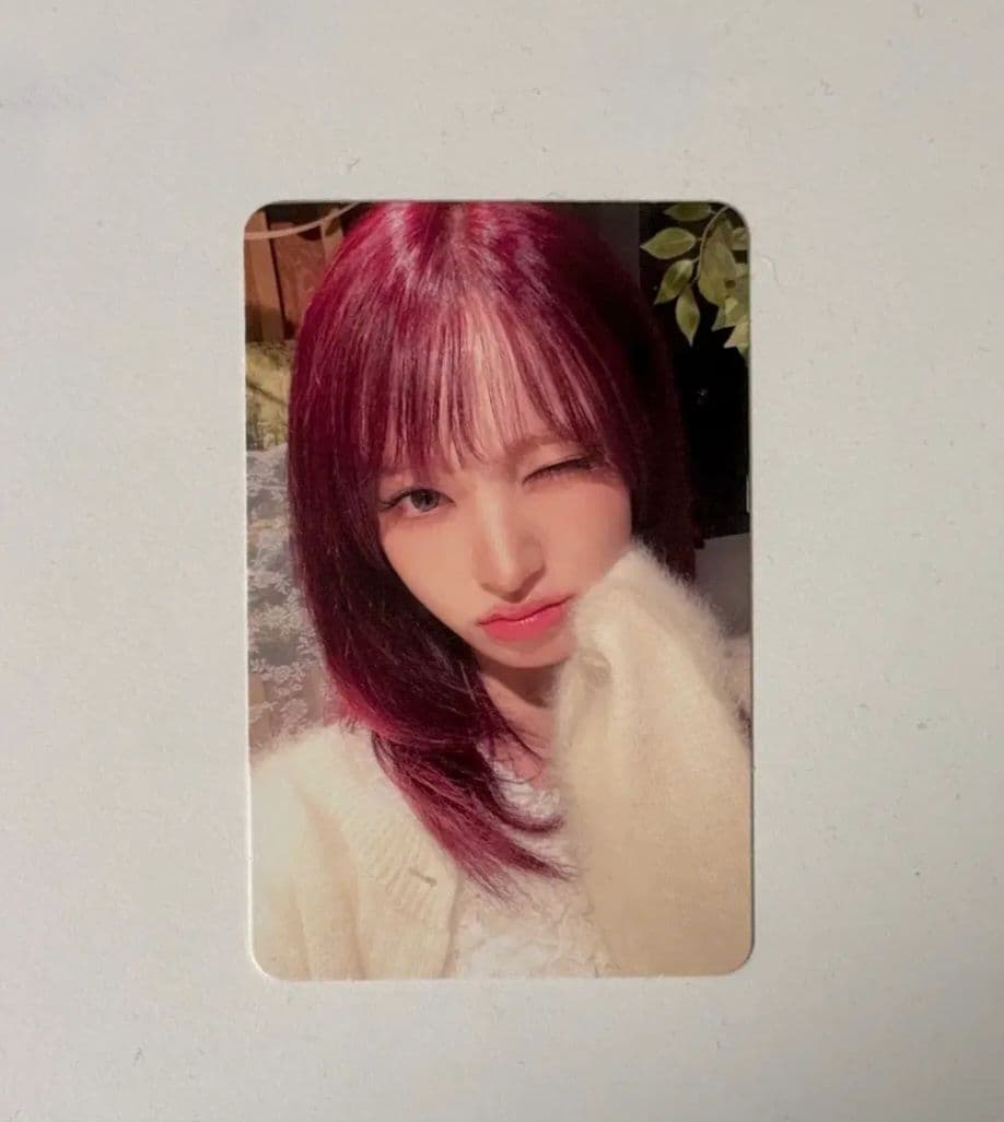 韓国　ive　KBS歌謡祭　サノク　リズ　トレカ