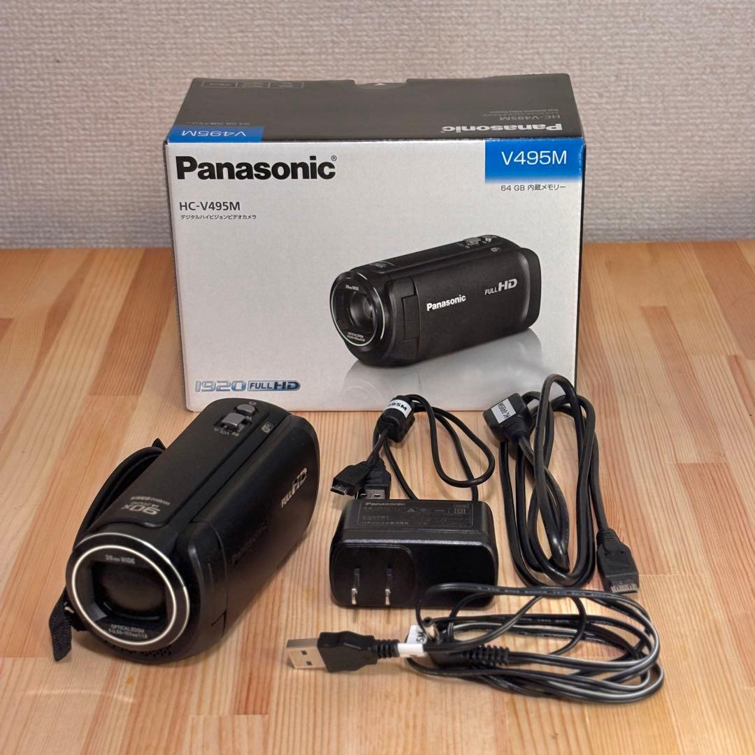 よ*1様 Panasonic HC-V495M ビデオカメラ 本体