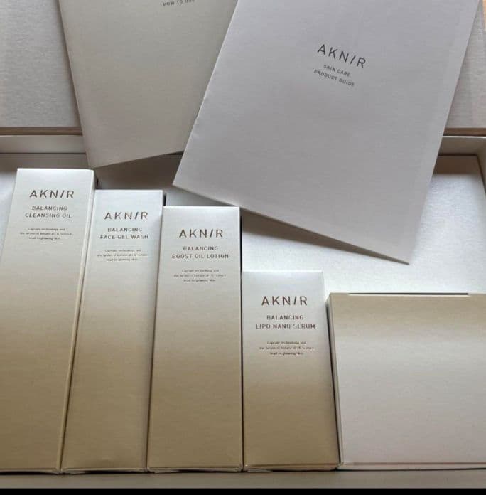 値下げ！【新品未開封】アクニー　スキンケア5点セット　マスターパック　AKN/R