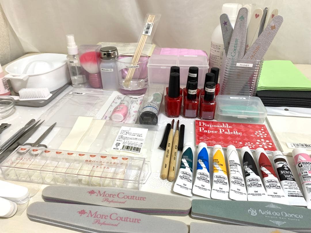 【一部新品】元値32,014円　ネイリスト検定3級2級セット ネイル検定道具