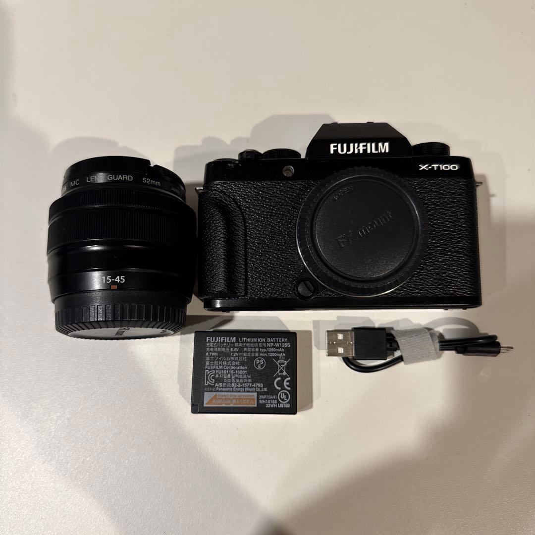 Fujifilm X-T100 ミラーレスカメラセット