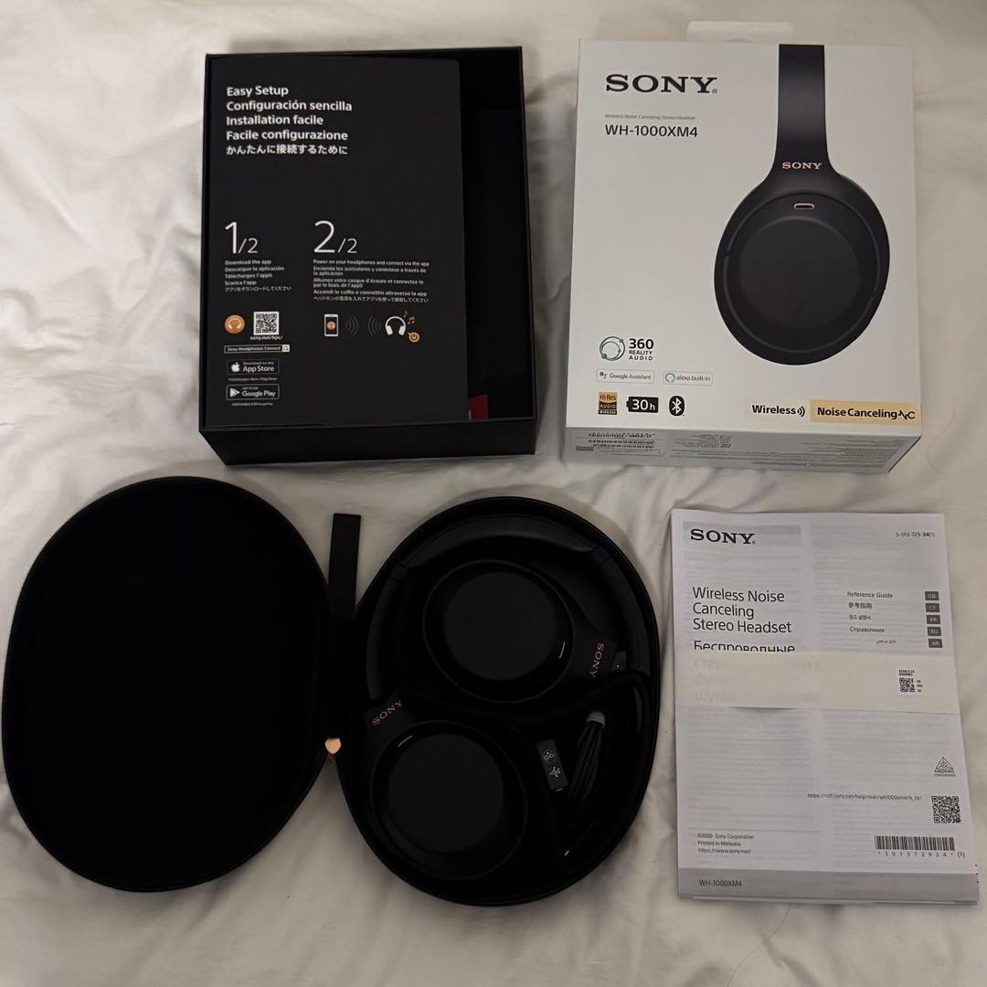 Sony WH-1000XM4 ワイヤレスヘッドフォン