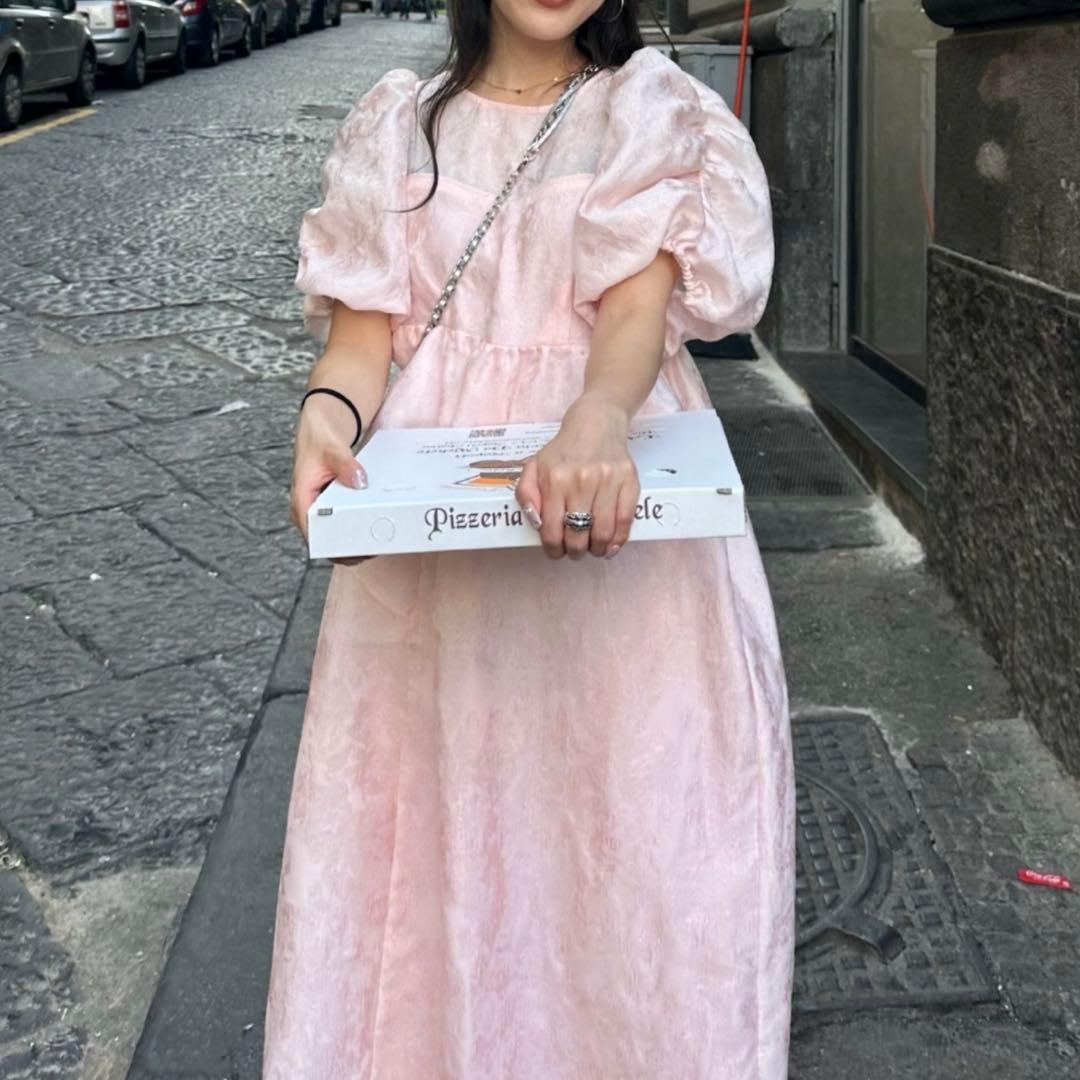 Andresd オケーションドレス　ピンク