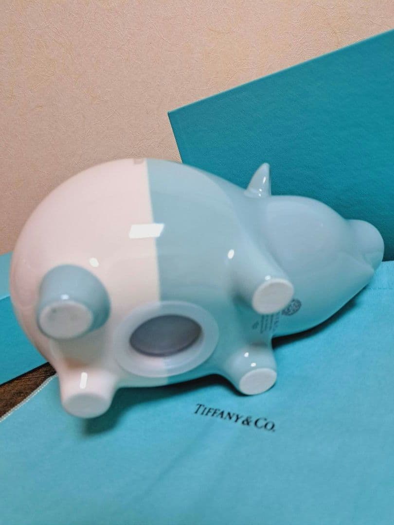 ティファニー ピギーバンク 貯金箱