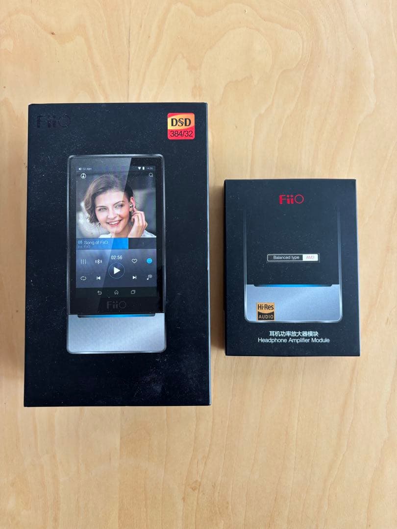 FiiO X7 ヘッドフォンアンプモジュールAM3付き