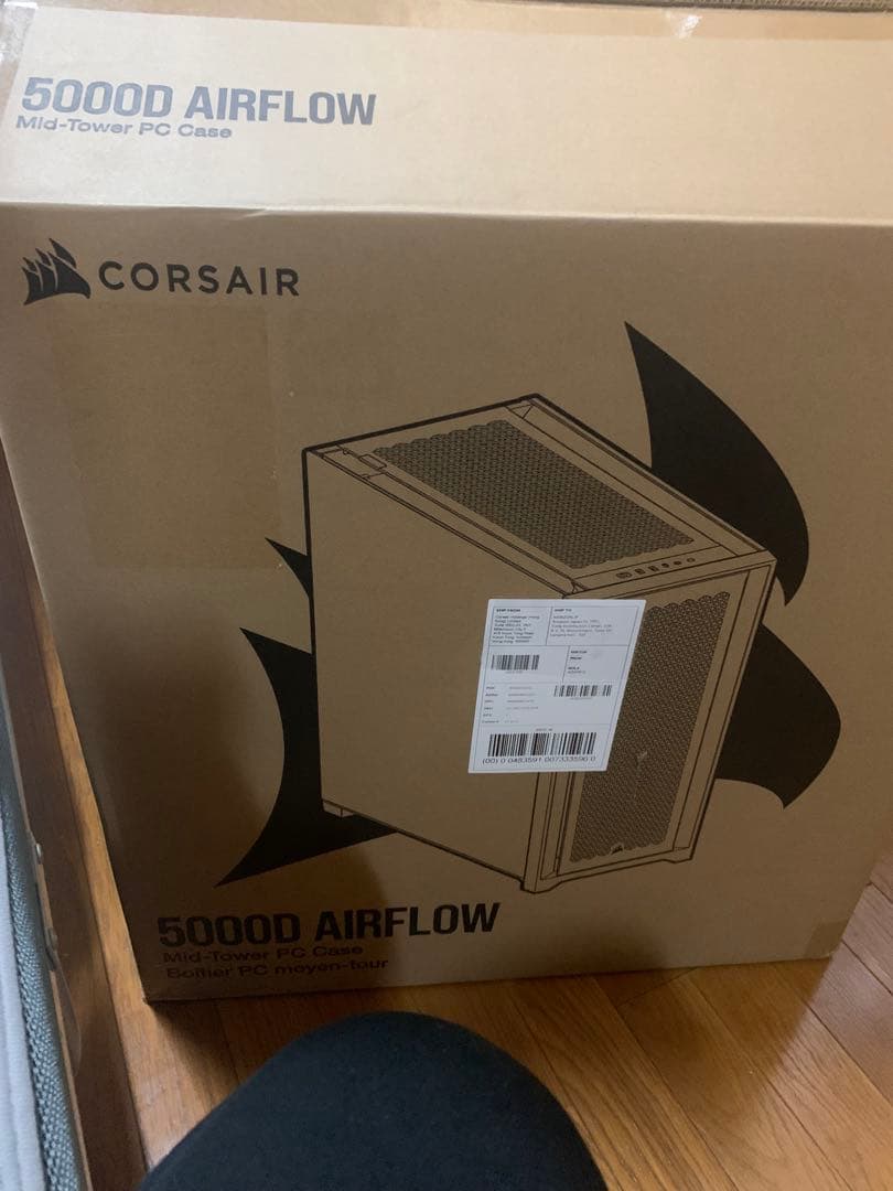 CORSAIR 5000D Air flow エアフロー PCケース