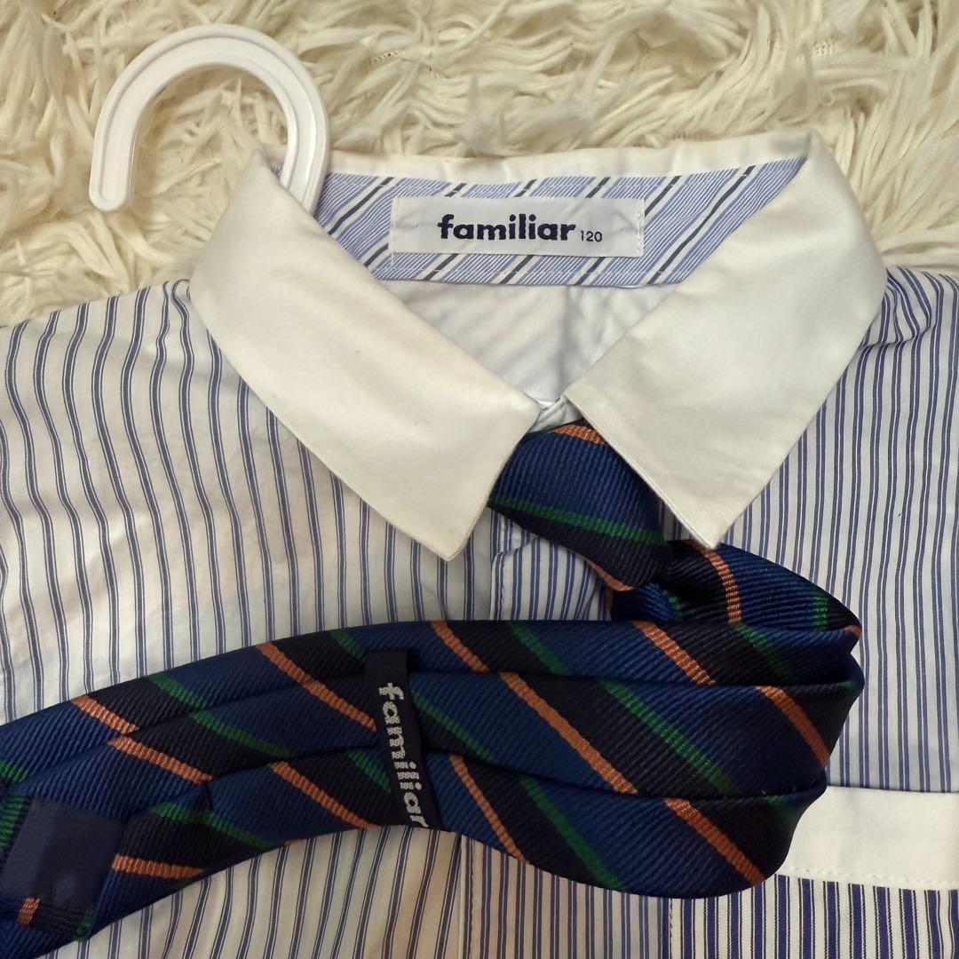 familiar フォーマルスーツ 120 男の子　入園式　卒園式　濃紺