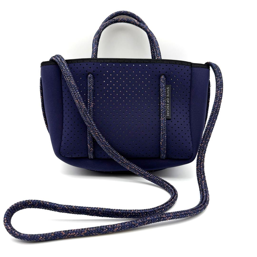 【極美品】ステイトオブエスケープ マイクロ ロンハーマン別注カラー ネイビー