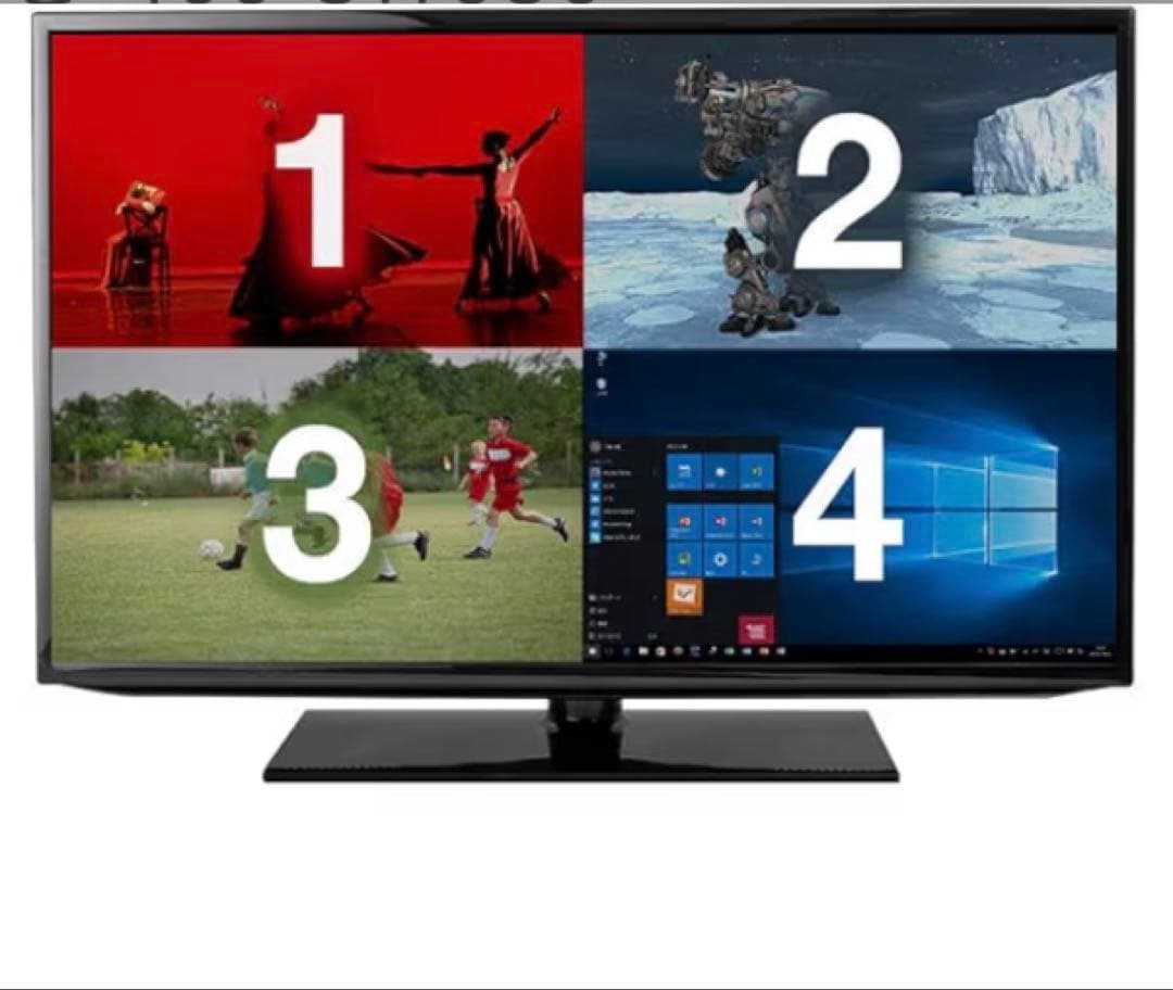 HDMI 4x1 Quad Multi-viewer 美品