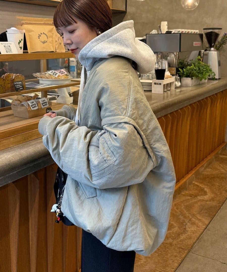 新品タグ付デタッチャブル2WAYメモリーボンバージャケット