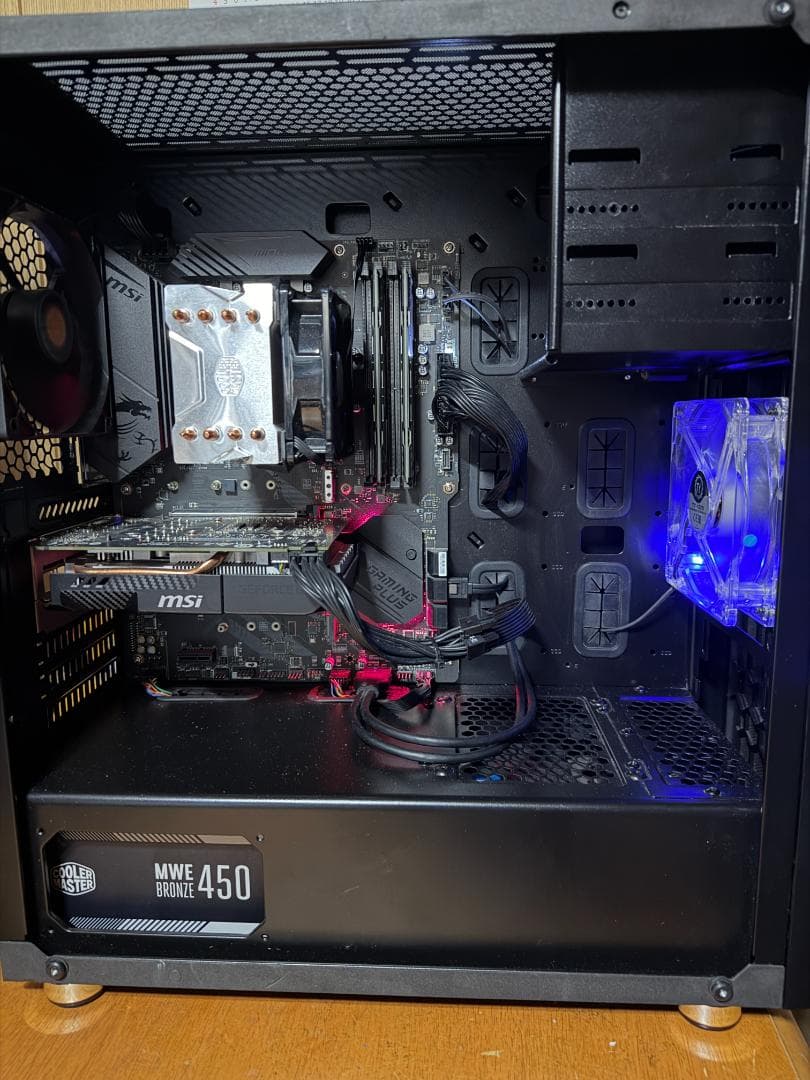 AMD Ryzen7 5700X マザーボード・メモリ・GPU・SSD・ケース付