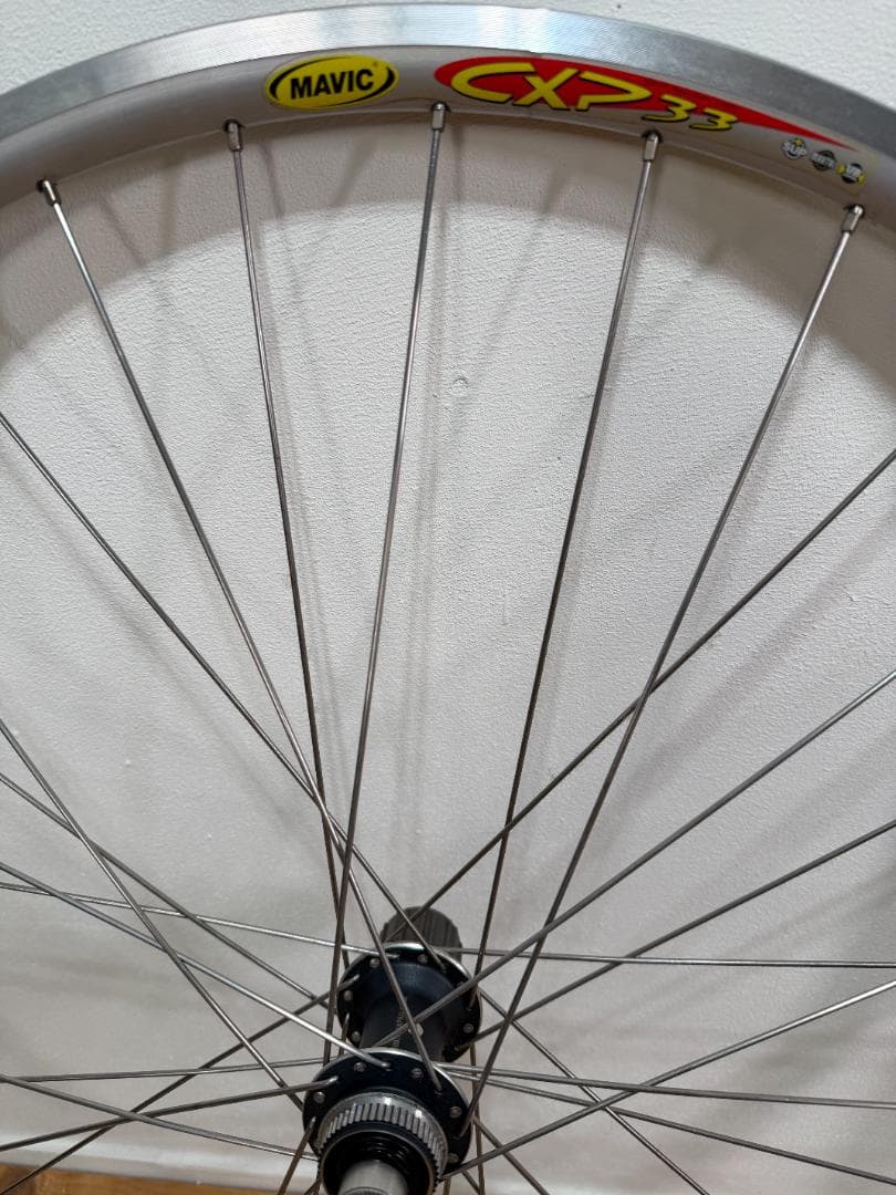 XTR ハブ　Mavic CXP33　700Cホイール