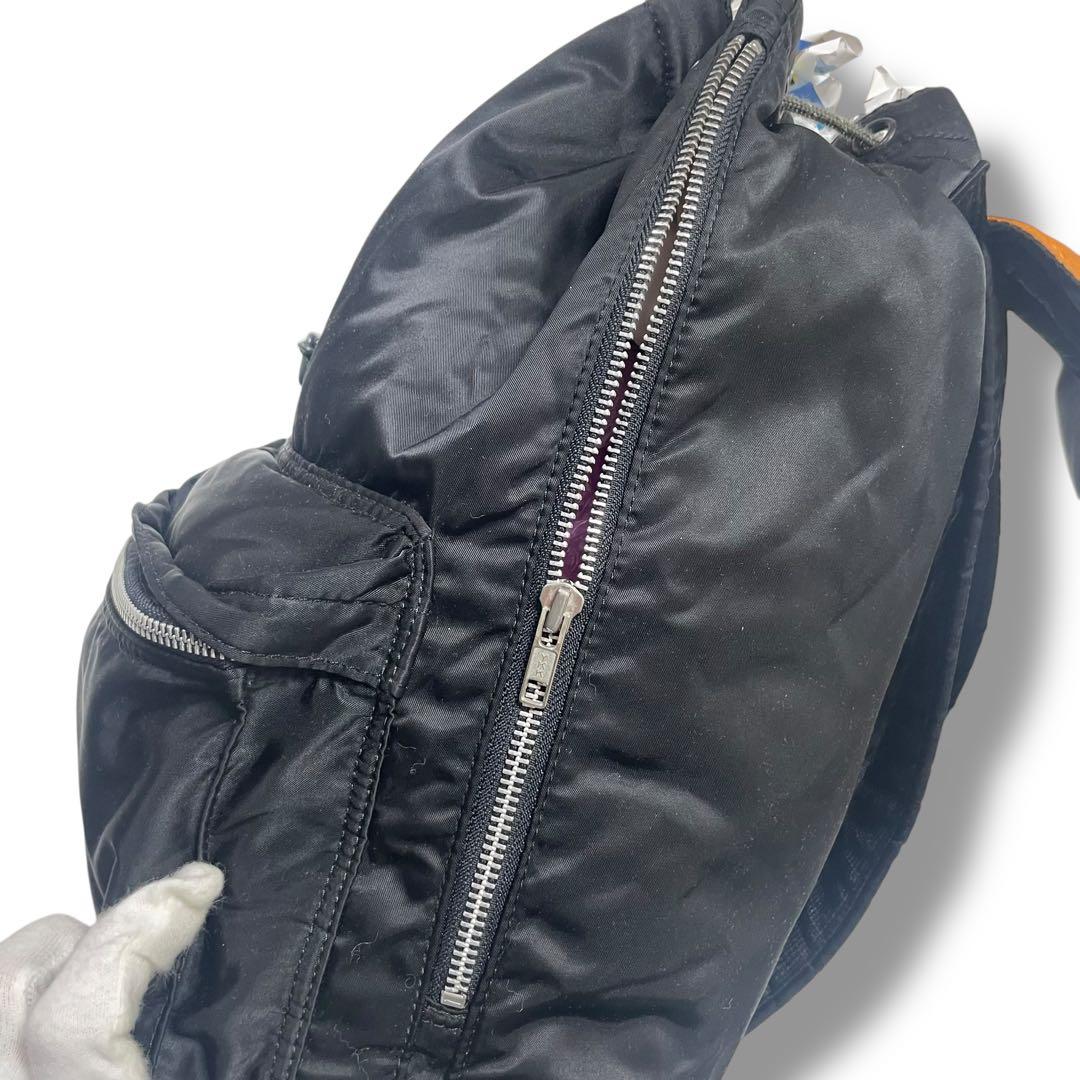 美品 ❗️ポーター タンカー リュック バックパック ブラック ナイロン