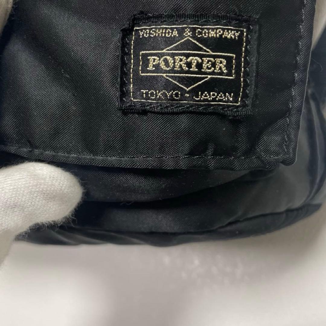 美品 ❗️ポーター タンカー リュック バックパック ブラック ナイロン