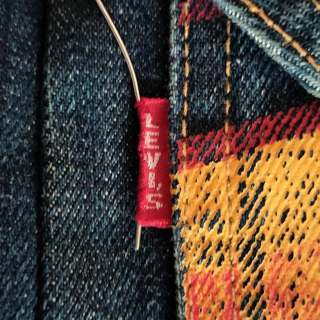 90s Levis リーバイス507xx 2nd復刻バナー デニムジャケット40