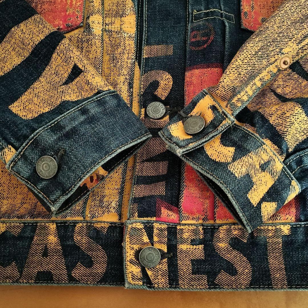 90s Levis リーバイス507xx 2nd復刻バナー デニムジャケット40