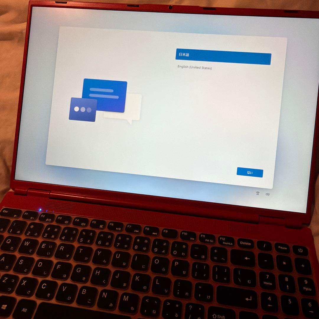 Laptop 超薄型 定価54955円 超お得！早い者勝ち！PC 赤