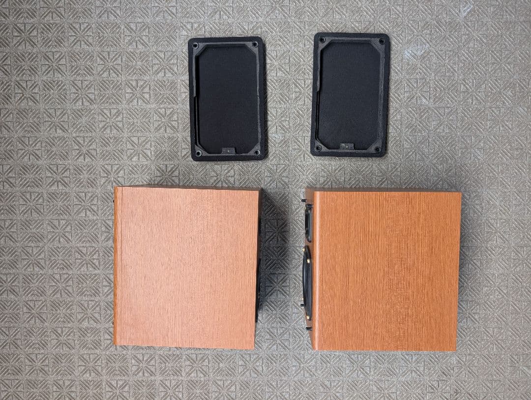 Ortofon concord105 ブックシェルフスピーカー 木製キャビネット