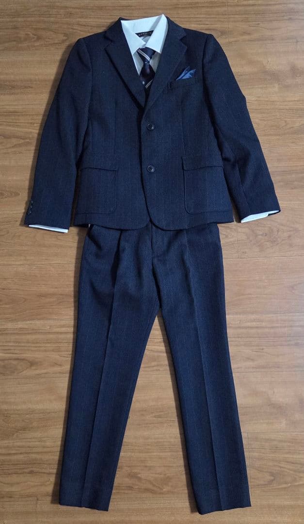 【美品】CHOPIN フォーマル スーツ フォーマル 中学 受験 卒服 男子