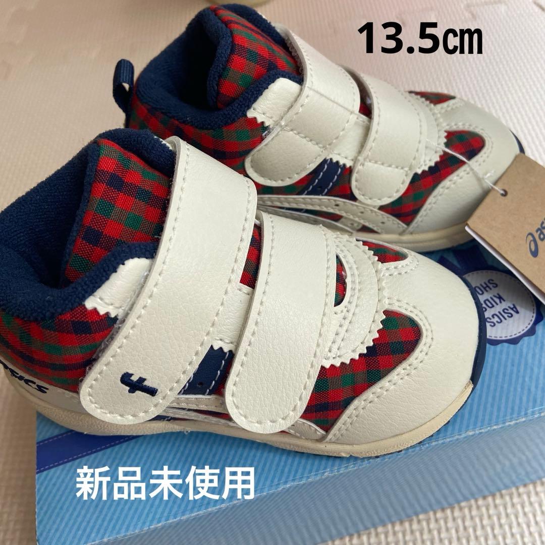 【新品未使用】familiar asics コラボ　シューズ　13.5