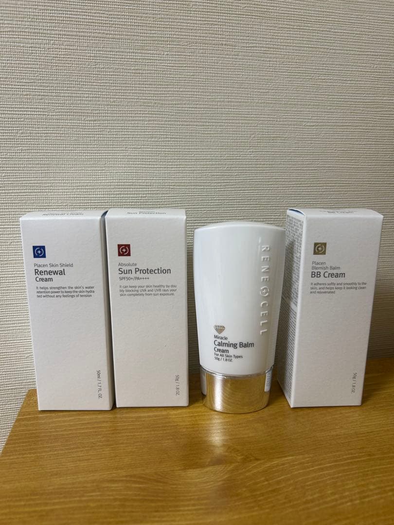 韓国人気な化ルネセル、日焼け止め、CBクリーム、BBクリームとリューアルクリーム