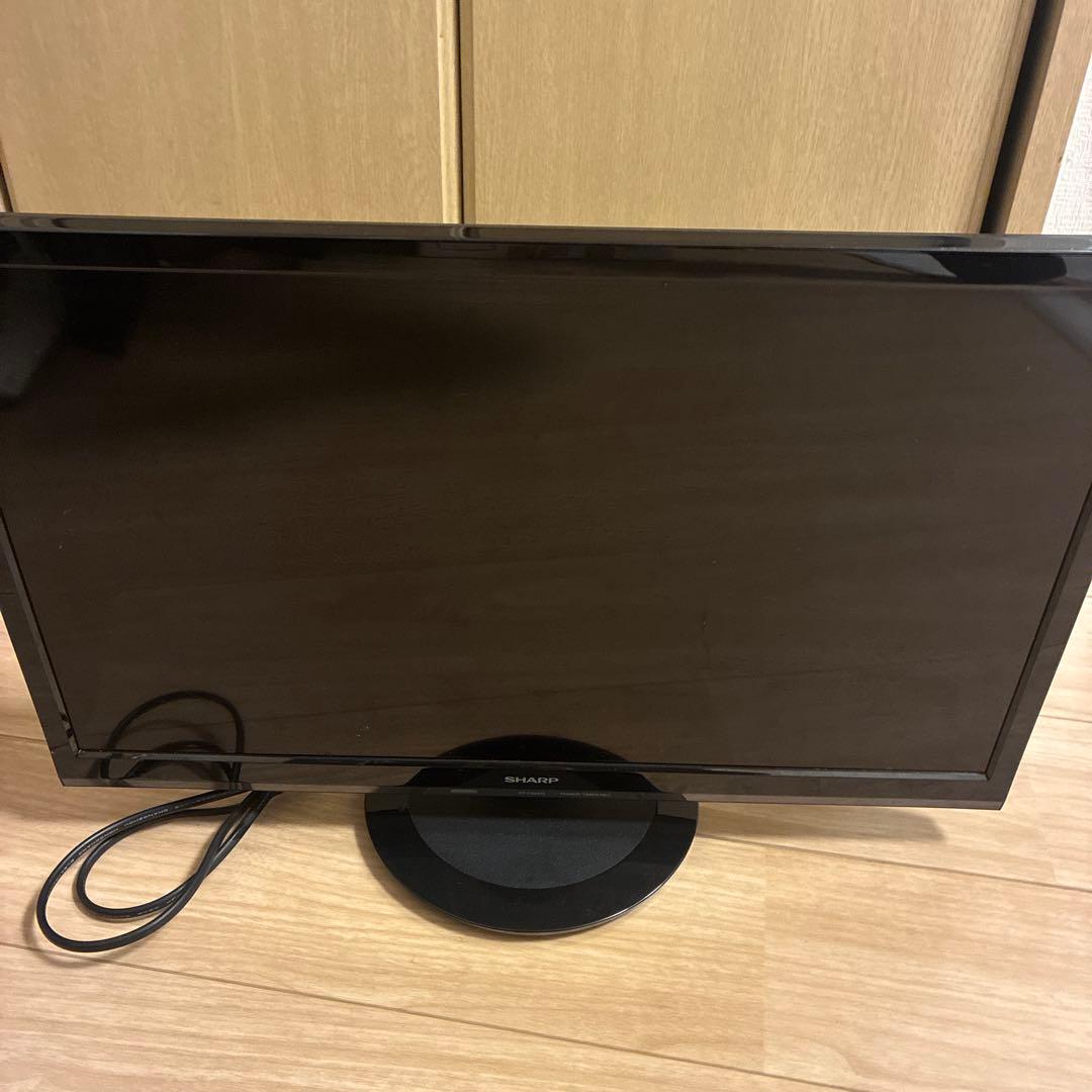 SHARP 24型 液晶テレビ 2020年製 リモコン付き【動作確認済】