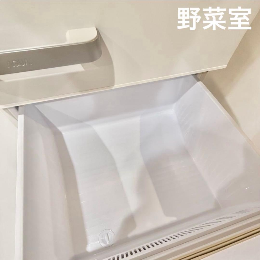 美品 23年製 AQUA 冷蔵庫 大型458ℓ/4ドア 右開き