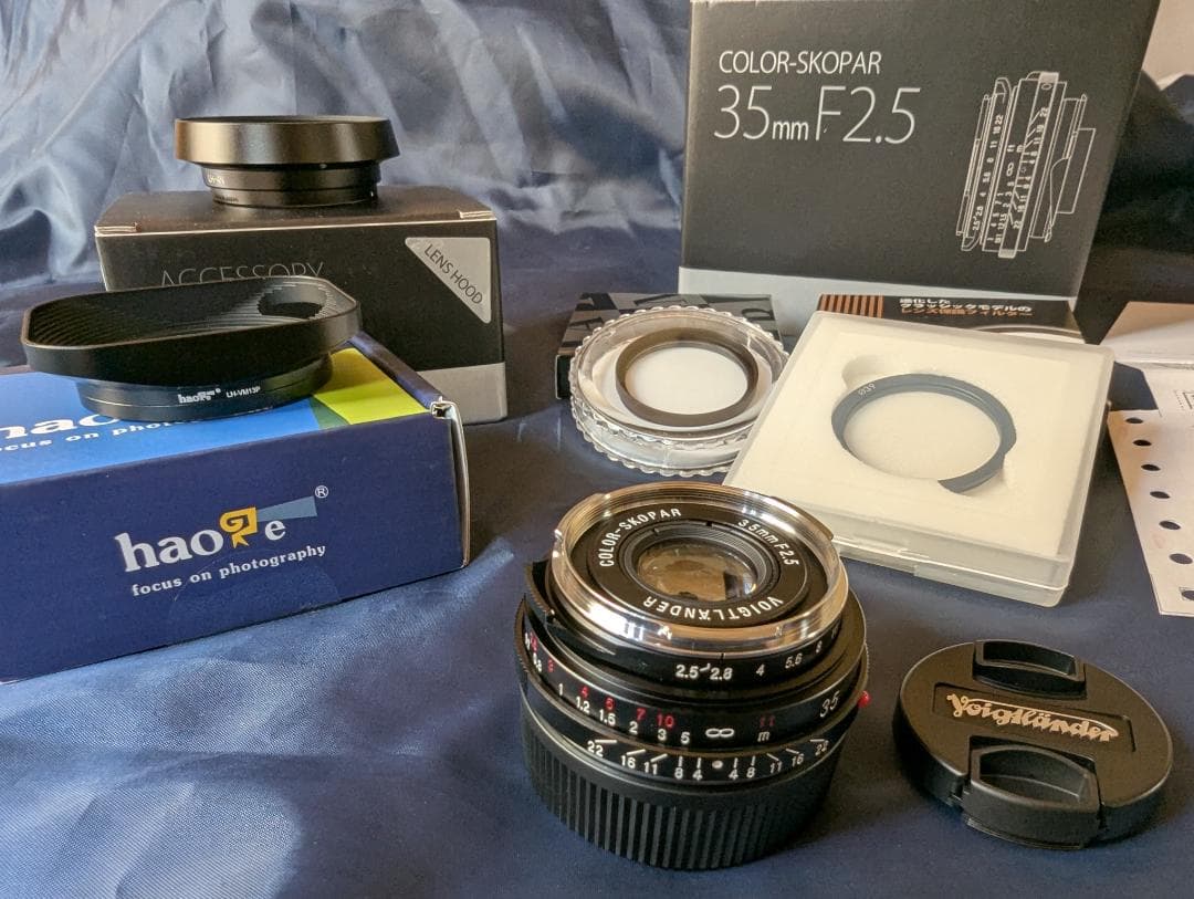 COLOR-SKOPAR 35mm F2.5 PII VM メーカ保証26年2月