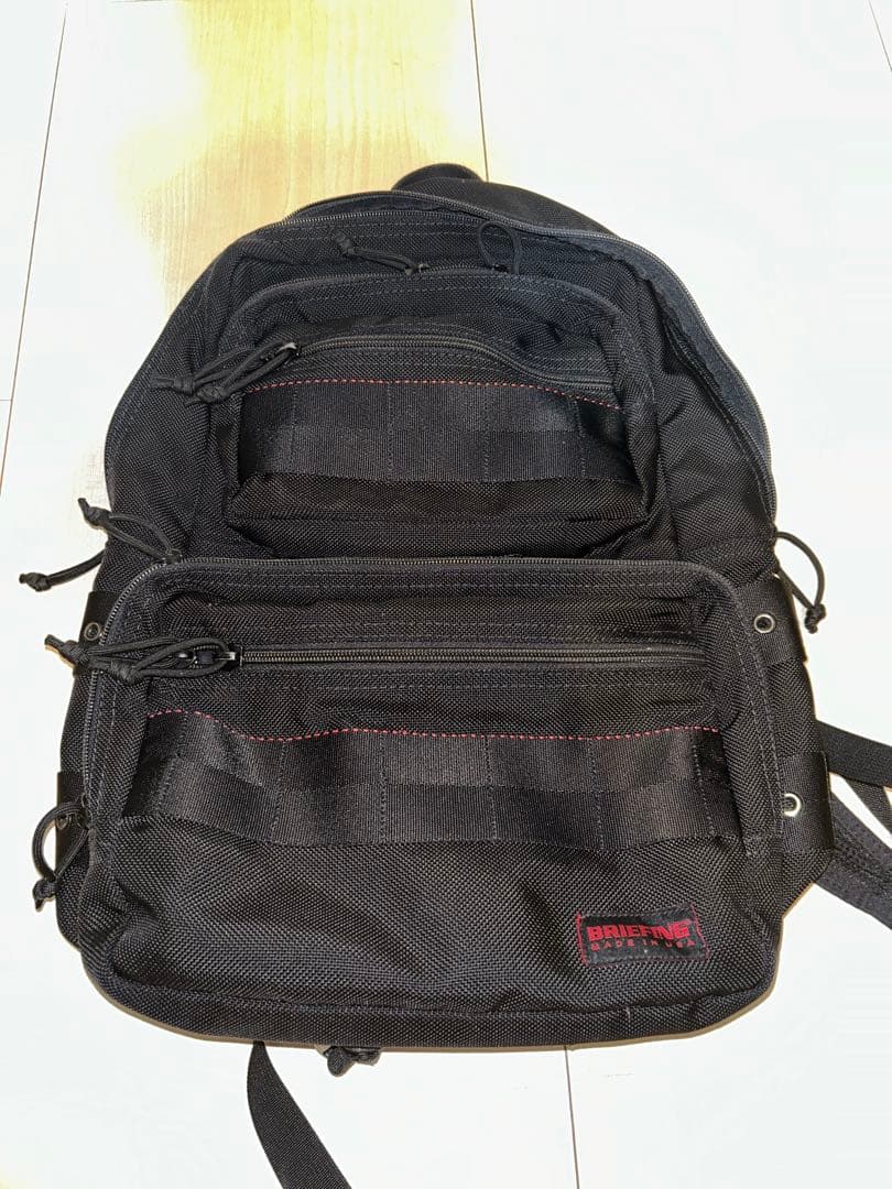 ブリーフィング　コンパクトパック　ブラック バックパック