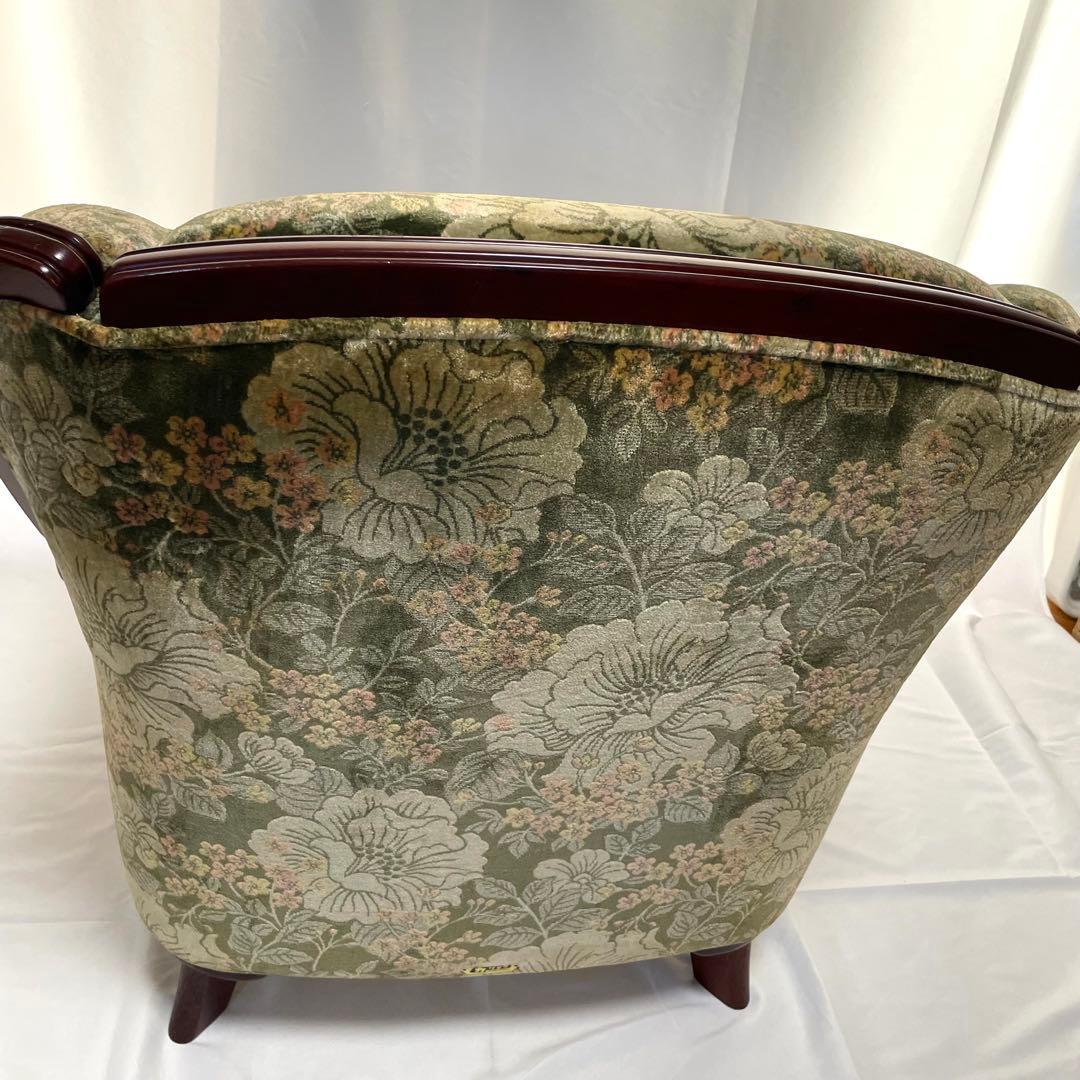 KARIMOKU/カリモク 家具 1人掛け ソファー リーン系 金華山張