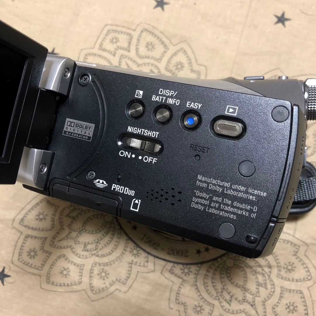 美品 SONY HDR-CX12 ビデオカメラ