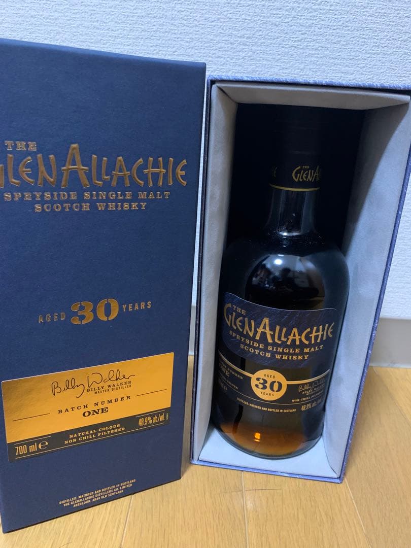 K*1様 GlenAllachie 30年 700ml 48.9%