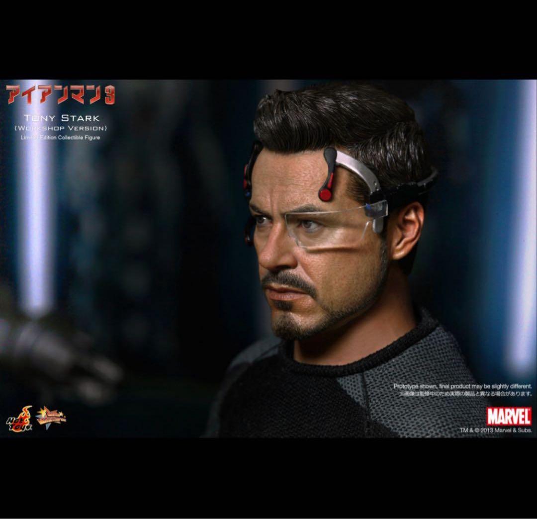 【美品】アイアンマン3 トニー スターク (開発作業版) ホットトイズ