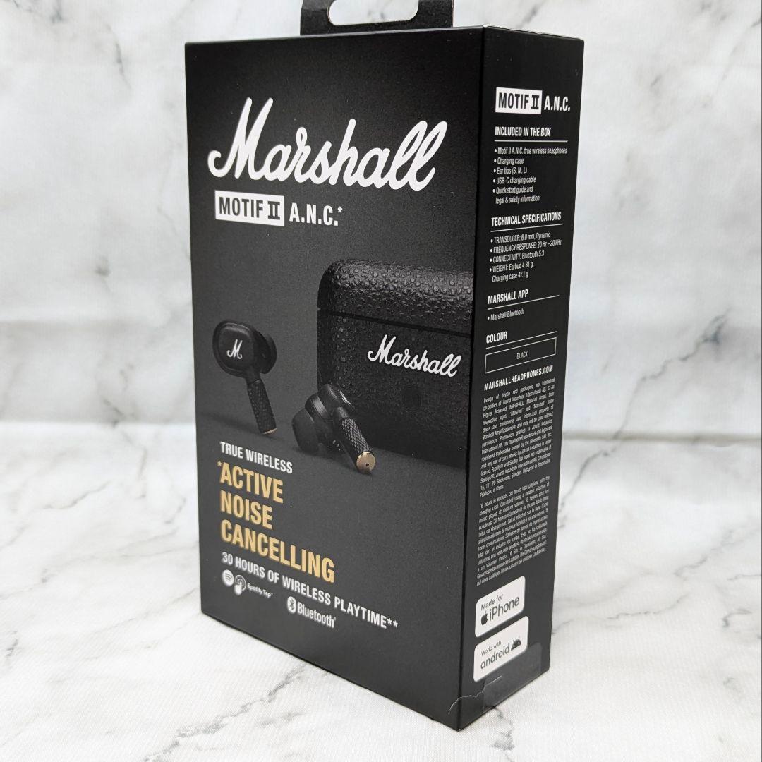 美品♪Marshall MOTIF Ⅱ A.N.C. マーシャル イヤホン
