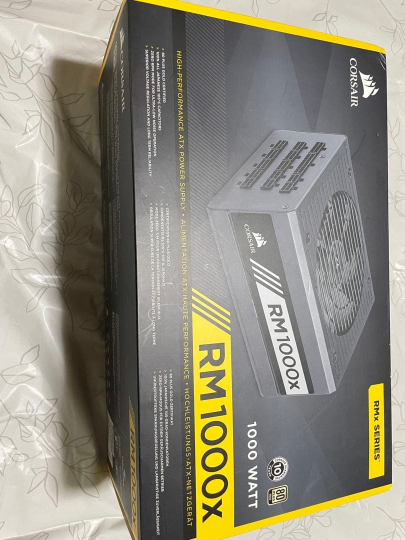 【念の為ジャンク】Corsair RM1000x 1000W 電源ユニット